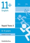 11+ English Rapid Tests Book 3: Year 4, Ages 8-9 - Book