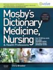 Mosby's Dictionary of Medicine, Nursing and Health Professions UK Edition - Book