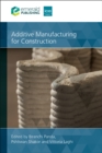 Additive Manufacturing for Construction - Book