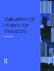 Valuation of Hotels for Investors - Book