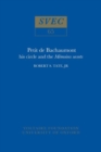 Petit De Bachaumont : His Circle and the 'Memoires Secrets' - Book