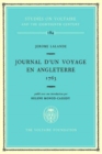 Jerome Lalande, Journal d'un Voyage en Angleterre 1763 - Book