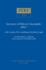 Inventory Of Diderot's Encyclopedie: Plates : With a Study of the Contributors by John Lough - Book