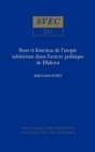 Sens et fonction de l'utopie tahitienne dans l'oeuvre politique de Diderot - Book
