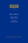 Editer Diderot - Book