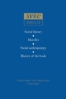 Social History; Morellet; Social Anthropology; History of the Book - Book