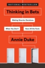 Thinking In Bets - Book