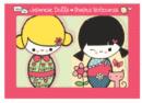 Japanese Dolls Shaped Notecards - Book