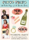 Wedding Party Photo Props - Book