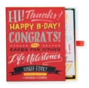 Ladyfingers Letterpress High Five Greeting Assortment - Book