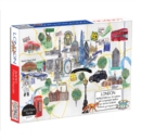 London Map 1000 Piece Puzzle - Book
