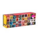 Needlepoint A to Z 1000 Piece Panoramic Puzzle - Book