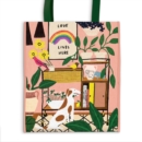 Love Lives Here Reusable Tote - Book