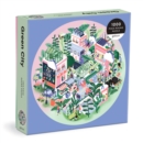 Green City 1000 Piece Round Puzzle - Book