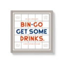 Bin-go Get A Few Drinks Bingo Book - Book