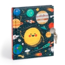 Solar System Locked Diary - Book