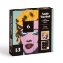 Andy Warhol Marilyn 2-in-1 Sliding Wood Puzzle - Book
