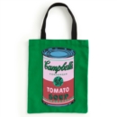 Warhol Soup Can Canvas Tote Bag - Green - Book