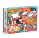 Lounging Cats 1000 Piece Puzzle - Book