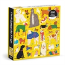 Fashionable Dogs 500 Piece Puzzle - Book