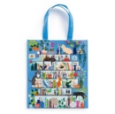 Purrfect Nook Reusable Shopping Bag - Book
