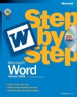 Microsoft Word Version 2002 Step by Step - Book