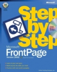 Microsoft FrontPage Version 2002 Step by Step - Book