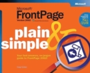 Microsoft FrontPage Version 2002 Plain & Simple - Book
