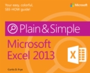 Microsoft Excel 2013 Plain & Simple - eBook