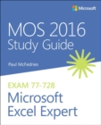 MOS 2016 Study Guide for Microsoft Excel Expert - Book