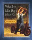 What My Little Boy Is Made Of : A Memory Book - Book