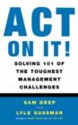 Act On It - Book