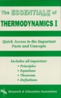 Thermodynamics I Essentials - eBook