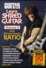 LEARN SHRED GUITAR VOLUME 2 DVD - Book