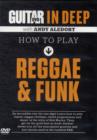 HOW TO PLAY REGGAE & FUNK DVD - Book