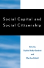 Social Capital and Social Citizenship - Book