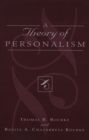 A Theory of Personalism - Book