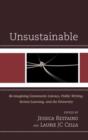 Unsustainable : Re-imagining Community Literacy, Public Writing, Service-Learning, and the University - Book