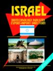 Israel Biotechnology Industry Export-Import Directory - Book