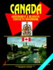 Canada Government & Business Contacts Handbook - Book