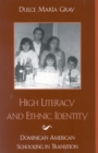 High Literacy and Ethnic Identity : Dominican American Schooling in Transition - Book