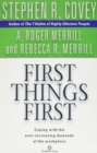 First Things First - Book
