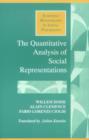 The Quantitative Analysis of Social Representations - Book