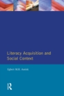 LITERACY ACQUISITION SOCIAL - Book