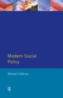 Modern Social Policy - Book