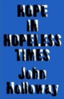 Hope in Hopeless Times - Book