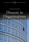 Dissent in Organizations - Book