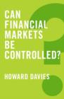 Can Financial Markets be Controlled? - Book