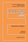 Contemporary Ergonomics : Ergonomics For Industry - Book