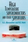 High Temperature Superconductors And Other Superfluids - Book